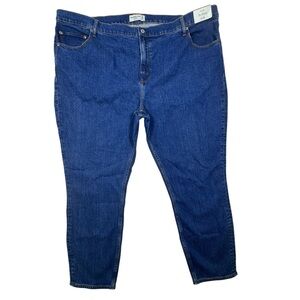 Abercrombie & Fitch The Skinny High Rise Denim Jeans Plus Size 37/24 NWT